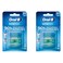 Oral-B Waxed Satin Tape, Mint Flavour, 25m, Pack of 2