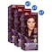 Wella Koleston Intense Hair Colour, 304/6 Burgundy, 110ml Pack of 3