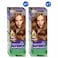Wella Koleston Naturals Permanent Hair Colour Cream, 7/3 Caramel Blonde, 110ml Pack of 2