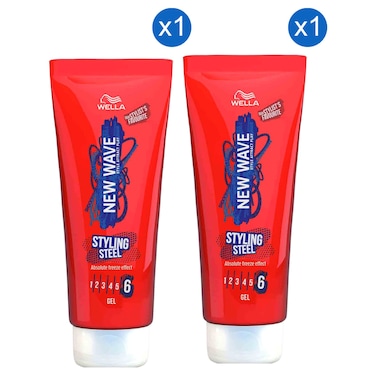 ويلا نيو ويف جل تصفيف الشعر حزمة من قطعتين 200 ملل