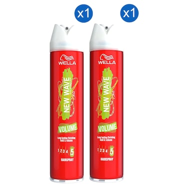 Wella New Wave Volume Hairspray, 250ml Pack of 2
