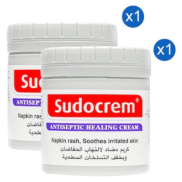 Sudocrem Antiseptic Healing Cream, 125g Pack of 2