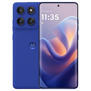 Motorola Edge 60 Pro Smartphone, 512 GB, Pantone Dazzling Blue, Dual SIM, 12 GB RAM, 5G