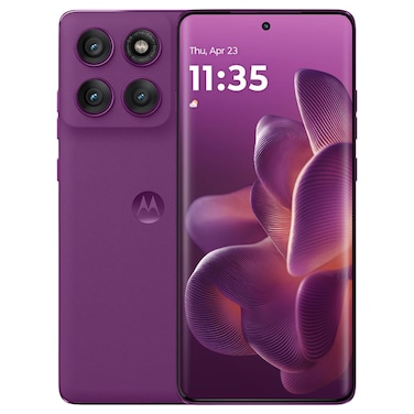 Motorola Edge 60 Pro Smartphone, 512 GB, Pantone Sparkling Grape, Dual SIM, 12 GB RAM, 5G