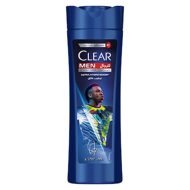 Clear Men anti-dandruff shampoo, ultra hydro boost, Vini Jr. edition, 400 ml