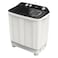 Tornado Top Load Washer TMH-HS07C(WK), 7 kg, Anti Shock Body, 1200 rpm, Plastic, White and Black