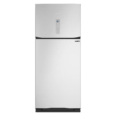 Tornado Top Mount Freezer Refrigerator RF-580AT-SL, Silver, 450 L, 2 Doors