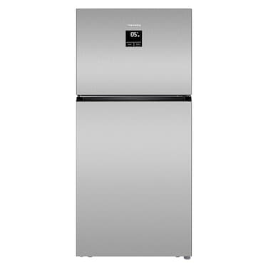 Tornado Top Mount Freezer Refrigerator RF-TCN538PT0GI, Silver, 538 L, 2 Doors