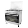 Tornado Cooker 9T10HLA1X0ASG, 90 cm, Stainless Steel, 5 Burners