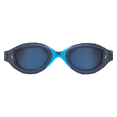 Zoggs Predator Flex Adult Swimming Goggles, Grey, Blue Tint