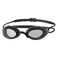 Zoggs Fusion Air Adult Swimming Goggles, Black. Black Tint, Smoke