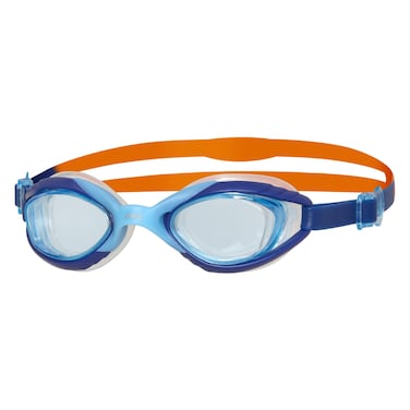 Zoggs Sonic Air 2.0 Junior Swimming Goggle, Blue, Orange Tint