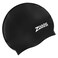 Zoggs Junior Silicone Swimming Cap, Black