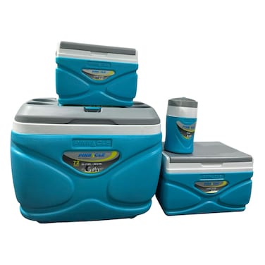 بيناكل مجموعة مبردات صلبة، 30 لترًا + 11 لترًا + 4.5 لترًا + 1 لترًا، 4 قطع