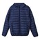 Full Sleeve Basic Puff Jacket for Women, Extra Small-Double Extra Large, Navy Blue