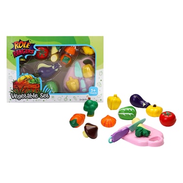 Role Rangers Vegetable Playset, 12 PCS