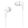 Philips Wired In-Ear Earphone TAE1105WT/00, White