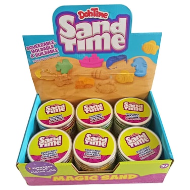 Dohtime Sandtime Magic Sand with Mould, Multicolour