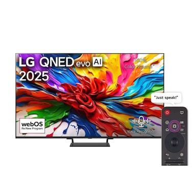 LG 85 Inch QNED evo AI QNED93 MiniLED 4K 120Hz Smart TV AI Magic Remote Dolby webOS25 2025