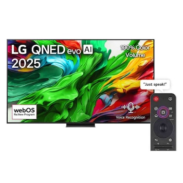 LG 86 inch QNED evo AI QNED86 MiniLED 4K 120Hz Smart TV AI Magic remote Dolby webOS25 2025