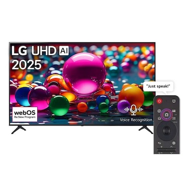 LG 65 inch UHD AI UA85 4K Smart TV AI Magic Remote Ready HDR10 webOS25 2025