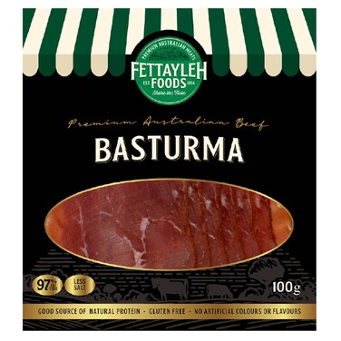 Fettayleh Beef Basturma, 100g