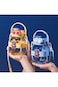 Cute 1200ml bear water bottle with straw for kids&mdash;fun, BPA-free double drink cup for summer sips