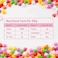 Deliket Colorful Sugar Shapes for Decorating Sweets, 110g