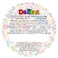 Deliket Colorful Sugar Shapes for Decorating Sweets, 110g
