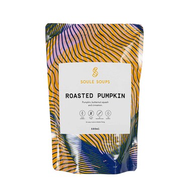 سول حساء  من القرع المشوي  500 مل