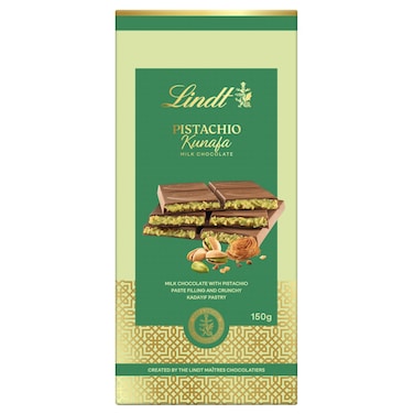 Lindt Pistachio Kunafa Milk Chocolate, 150g