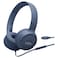 JBL Tune 520C Wired Over-Ear Headphone, Blue