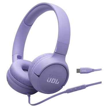 JBL Tune 520C Wired Over-Ear Headphone, Purple