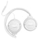 JBL Tune 520C Wired Over-Ear Headphone, White