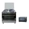 Super General Gas Cooker SGC9901FS, 90 cm, 5 Burners + Free Oven