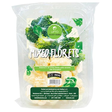Leto Mixed Florets 350g
