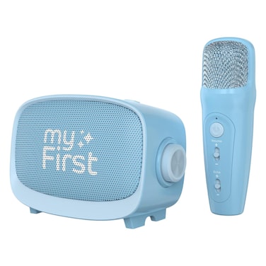 myFirst Voice 2 Kids Karaoke Machine, Blue