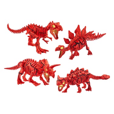 زورو روبو ألايف حيوانات آلية لعبة حفريات ديناصور بركاني، 5 سنوات فأكثر