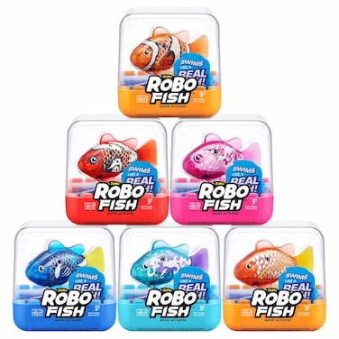 Zuru Robo Alive Series 3 Water Activated Robo Fish, 3 Years+