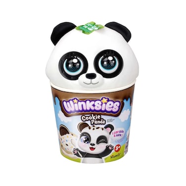 Winksies Snuggable Cookie Panda Plush Toy (20 x 17 x 30 cm)