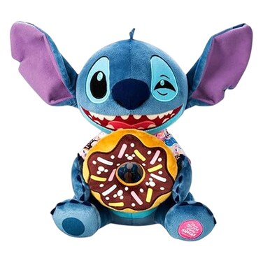 Stitch with Donut Plush Value Toy, Medium, Blue