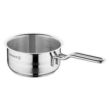 كوركماز أسترا 2 قدر ستانلس ستيل فضي 16×9 سم 1.8 لتر