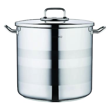 كوركماز أسترا 2 قدر ستانلس ستيل عميق جدًا فضي 40× 34 سم 42.5 لتر