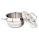 Korkmaz Astra 2, Stainless Steel Casserole, Silver, 20x11.5cm, 3.3L