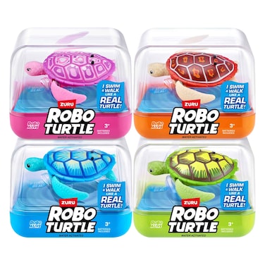 Zuru Robo Alive Series 1 Water Activated Robo Turtle, 3 Years+