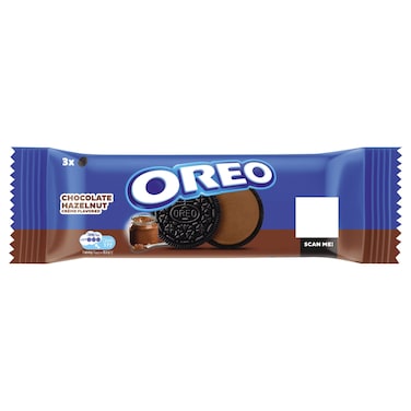 OREO Chocolate Hazelnut Cookies Sandwich Biscuits, 35.5g