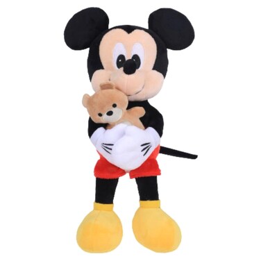 Disney Mickey Hugs and Love Plush Toy, 14inch