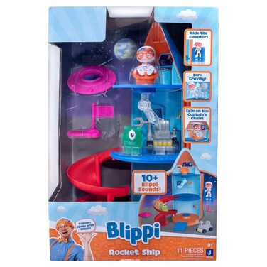 Jazwares Blippi Rocket Ship Playset