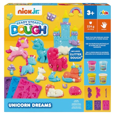 Addo NickJr Unicorn Dreams Dough Set, 244g