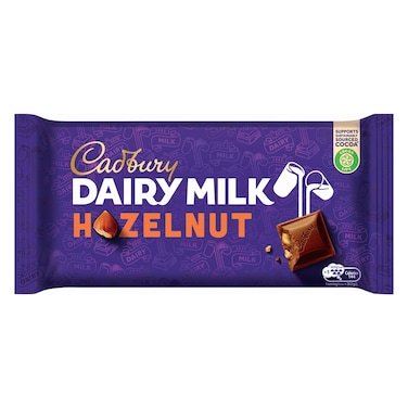Cadbury Dairy Milk Hazelnut Chocolate Bar, 212g